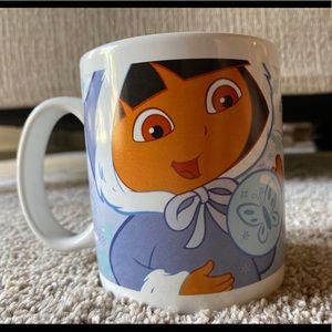 Dora The Explorer 2007 Viacom Mugs Christmas Snow